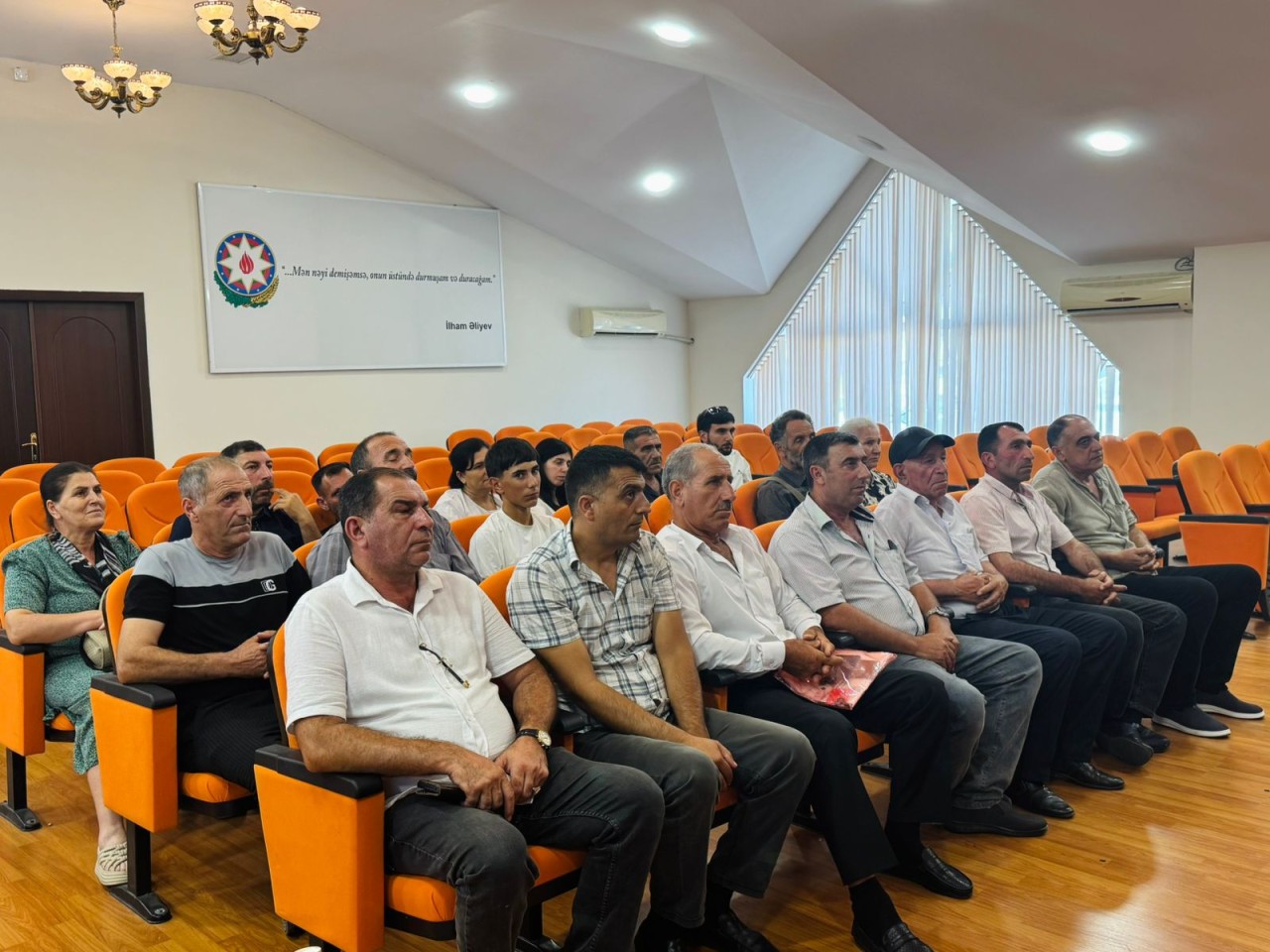 Ağdərə sakinləri mina təhlükəsi ilə bağlı maarifləndirildi - FOTOLAR